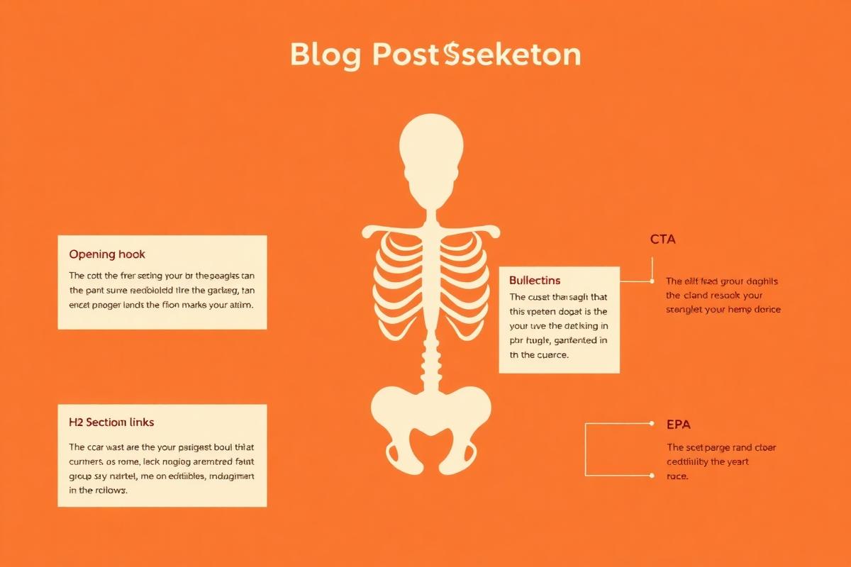 Blog post skeleton template